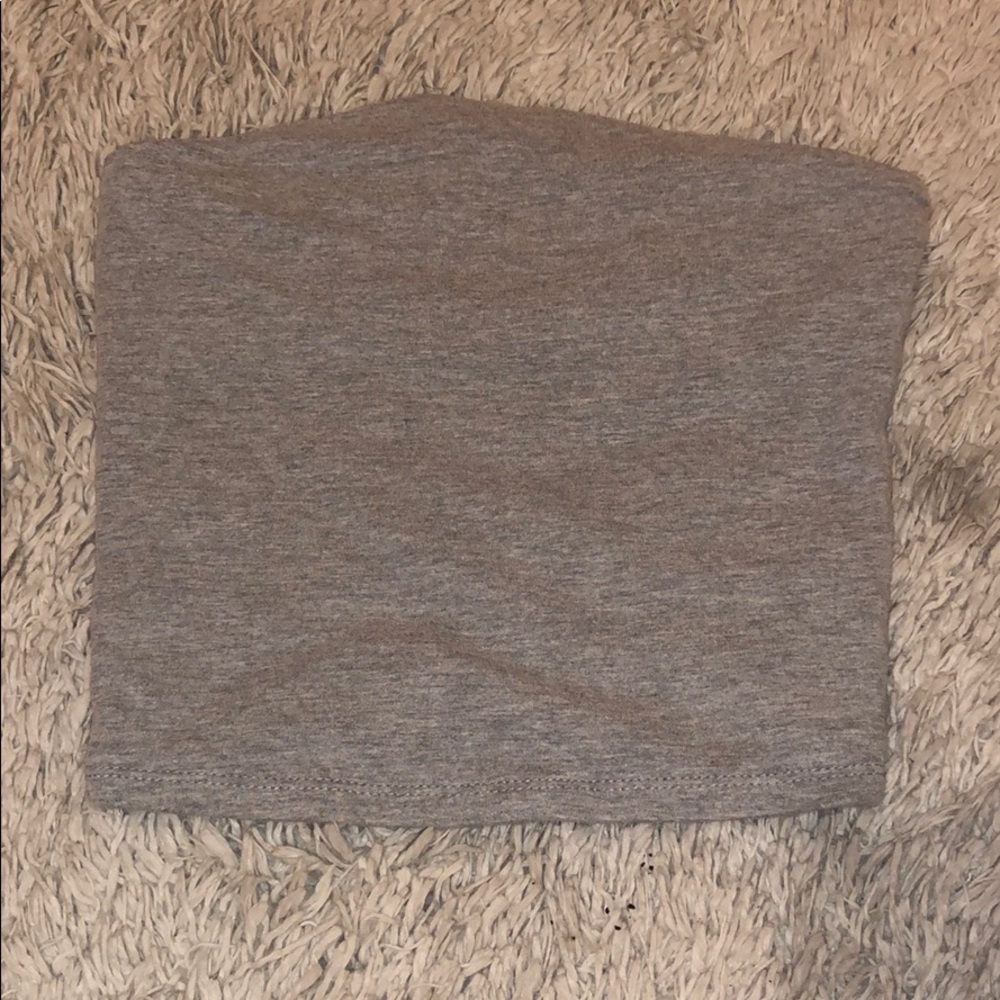 Grey Tube Top